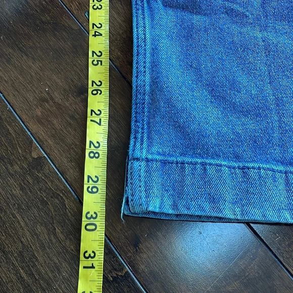 Hollister Ultra High Rise Dad jeans Carpenter Stretch Denim Womens 25 waist (1R) - Picture 6 of 10